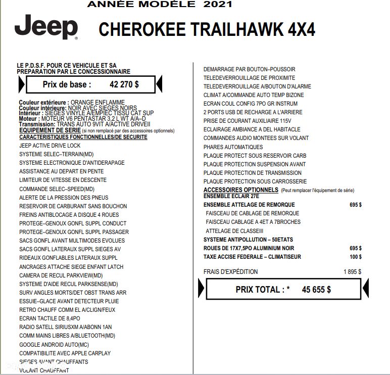 Jeep Cherokee 3.2 V6 Active Drive Lock Trailhawk - 14