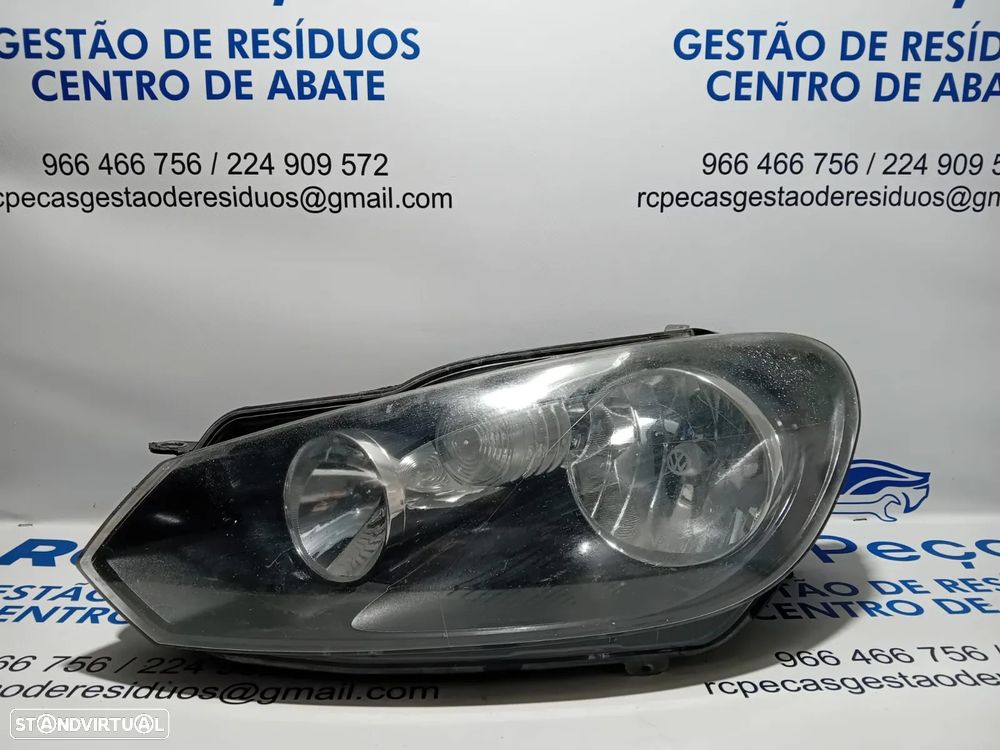 .Otica Farol Esquerda VW Golf VI 6 Original - 1