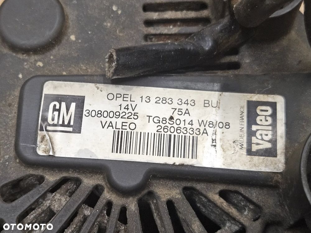 Opel Astra J  Corsa D Meriva B 1.3 CDTI alternator 140A 13505392 - 7