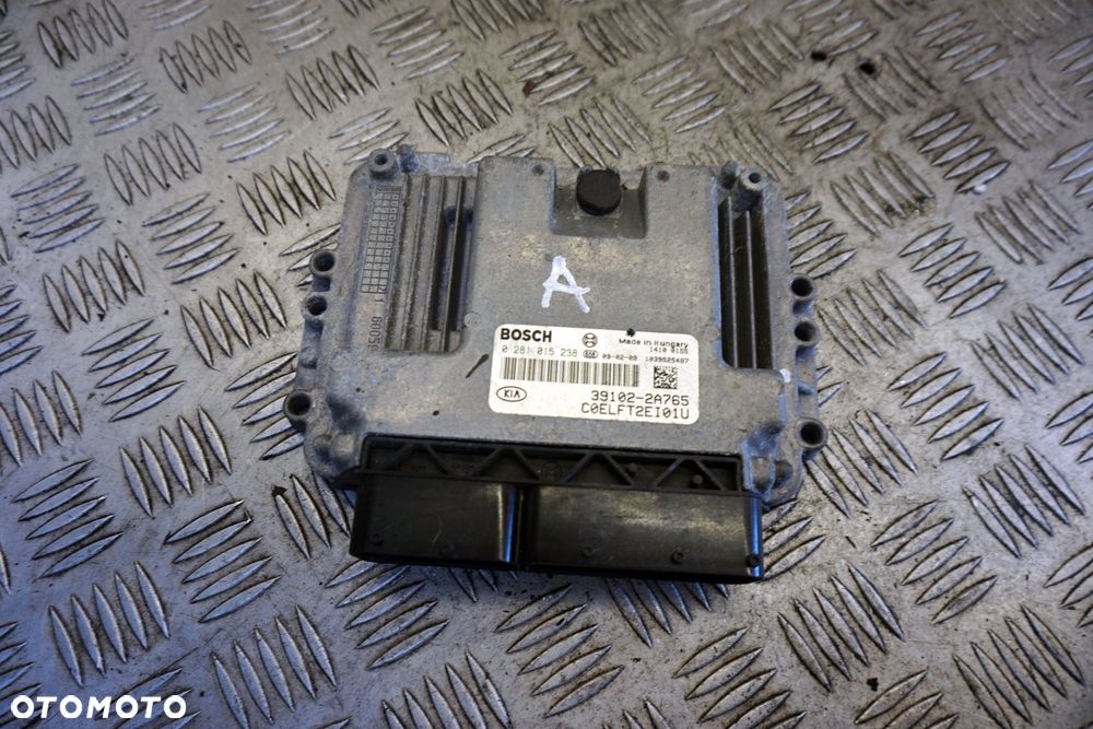 STEROWNIK SILNIKA KOMPUTER CEED I 1.6 CRDI 39102-2A765 0281015238 KIA 2006-2009 - 1