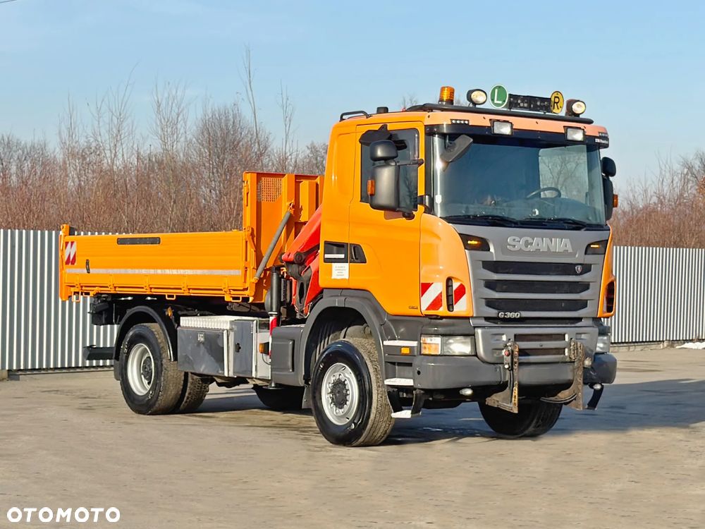 Scania G 360 * PALFINGER PK 11002 * BORDMATIC * STAN BDB / 4x4 - 3