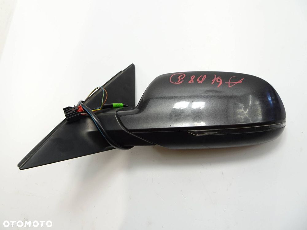 lusterko lewe audi a4 b8 lift lz7l 8pin anglik - 2