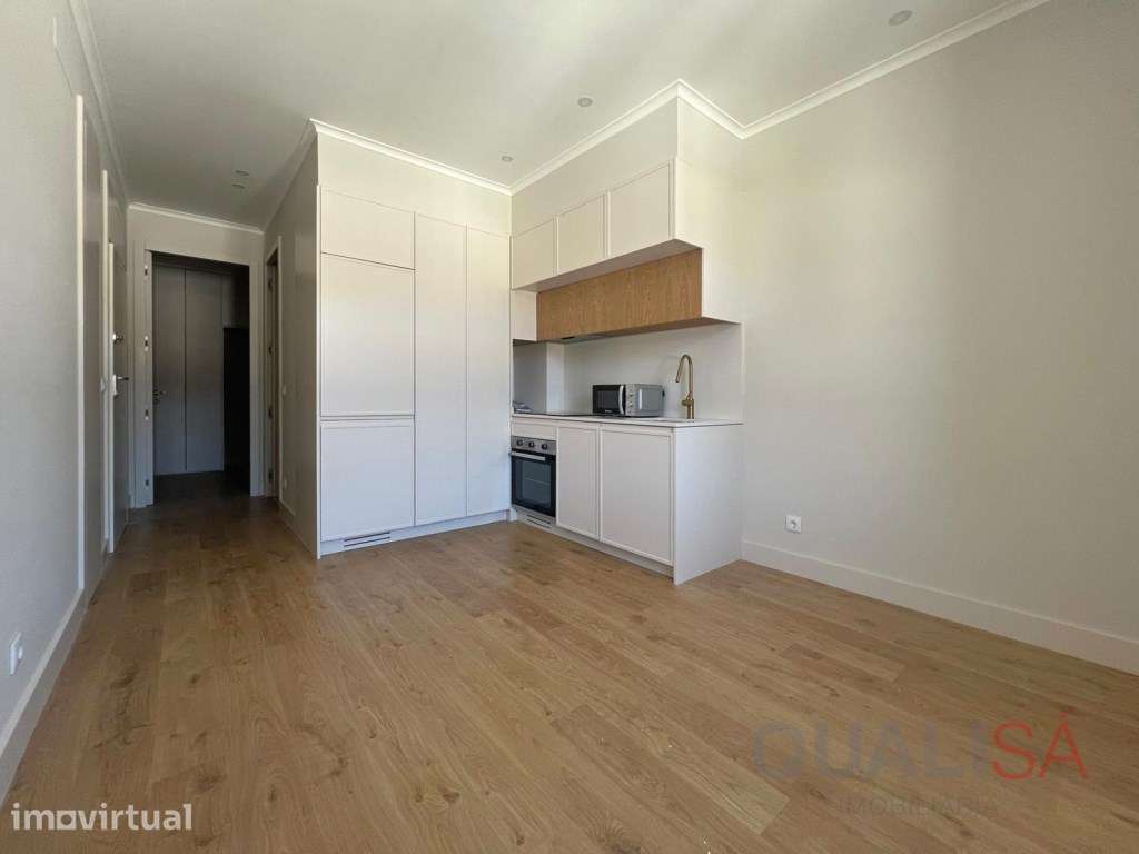 Apartamento T0+1 novo equipado em S. Vítor em Braga - para arrendam... - Grande imagem: 2/16