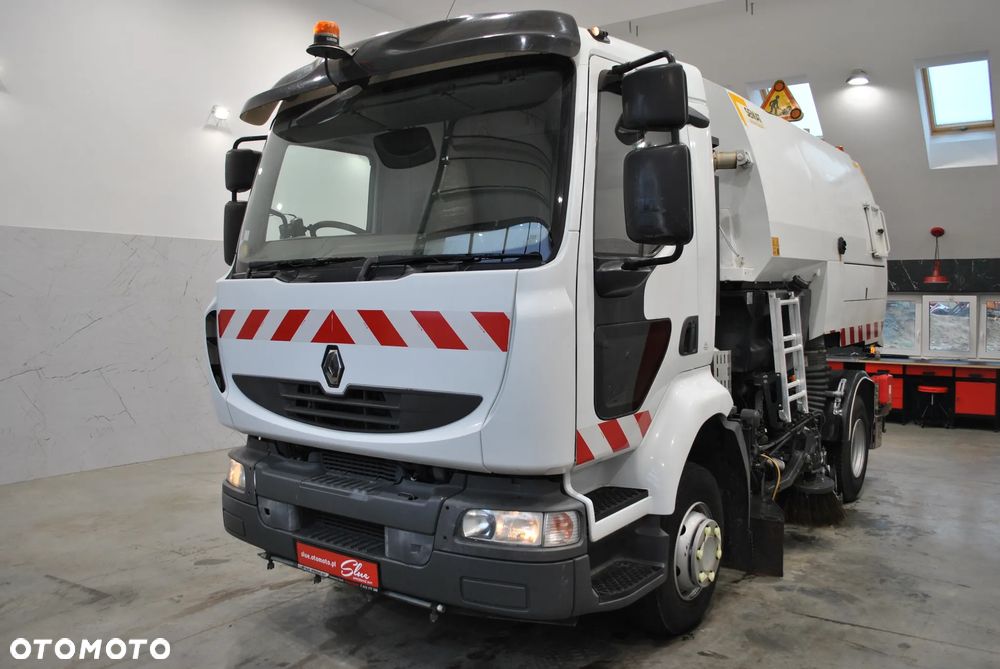 Renault Midlum 220 Zamiatarka SEMAT Johnston Szczotki L/R 2014r 2770 Mth - 7