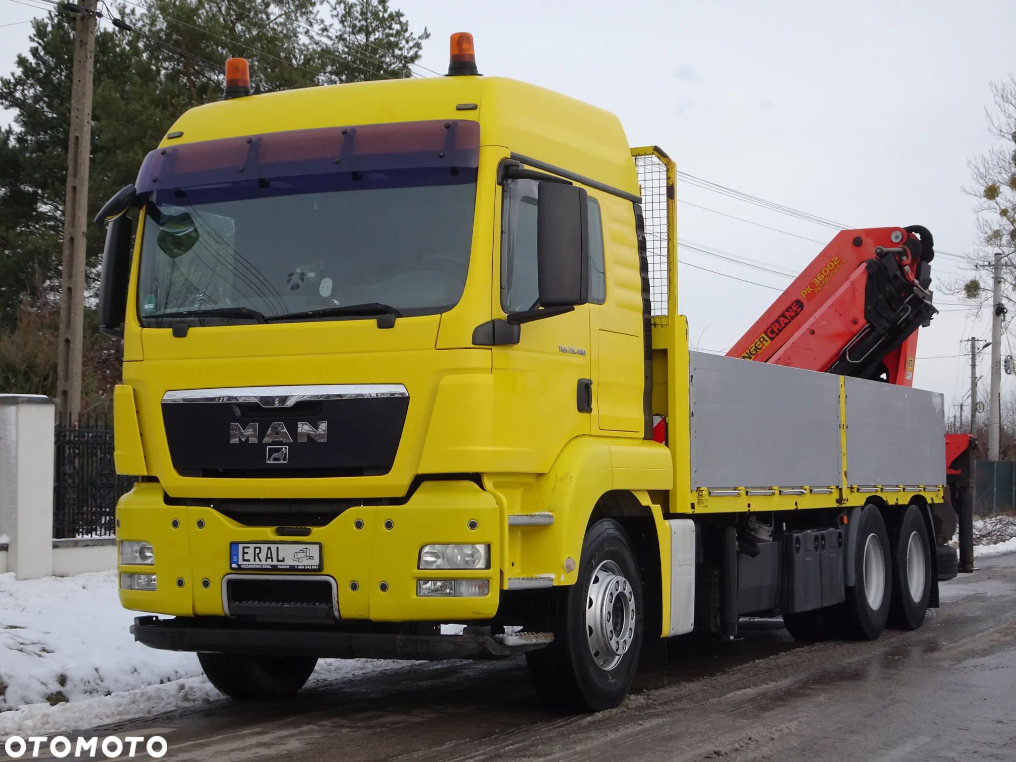 MAN TGS 26,480 6x4 Palfinger PK 36002 sprowadzony z Niemiec stan idealny - 1