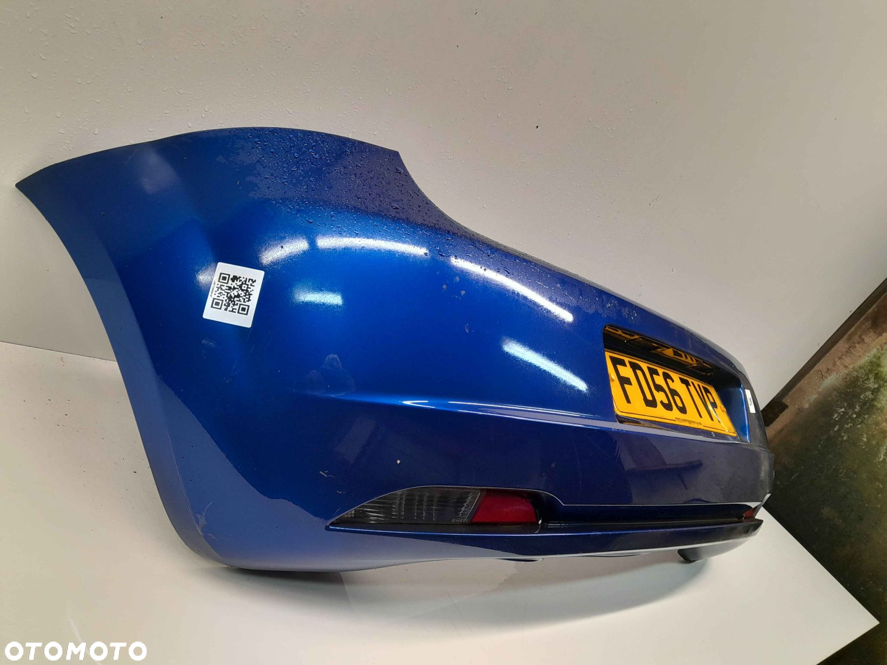 ^ ZDERZAK TYŁ TYLNY FIAT GRANDE PUNTO EVO 599/A GRANAT GRANATOWY - 2