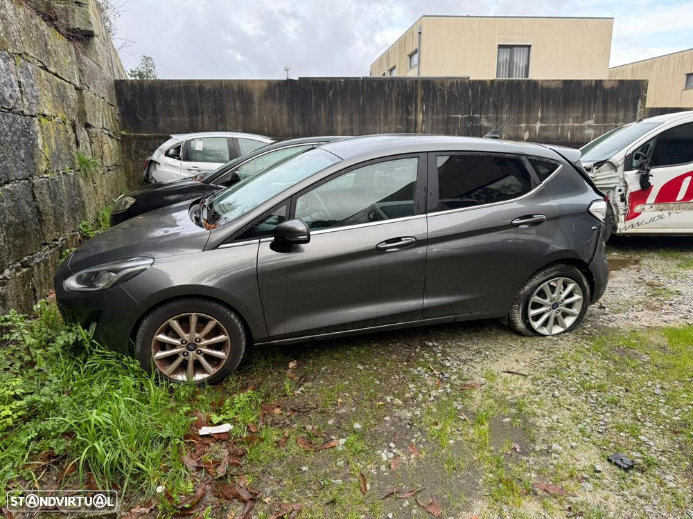 Porta Frente Esquerda Ford Fiesta VII Ano 2019 - 1
