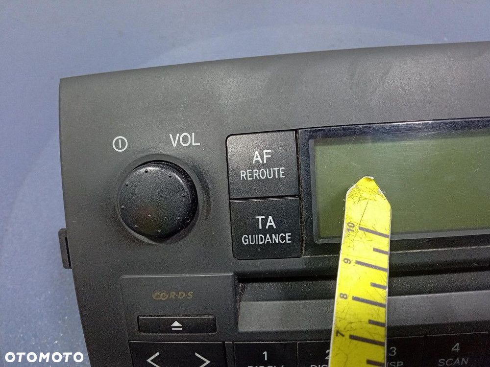 TOYOTA COROLLA VERSO I 01- RADIO CD FABRYCZNE 86120-13060-B0 - 8