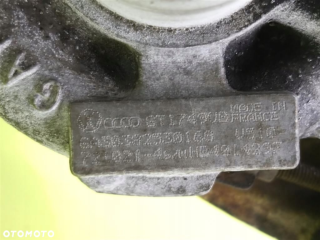 Turbosprężarka turbina VW Sharan I 1.9TDI 130KM 2000-2009 038253016G GARRET - 3