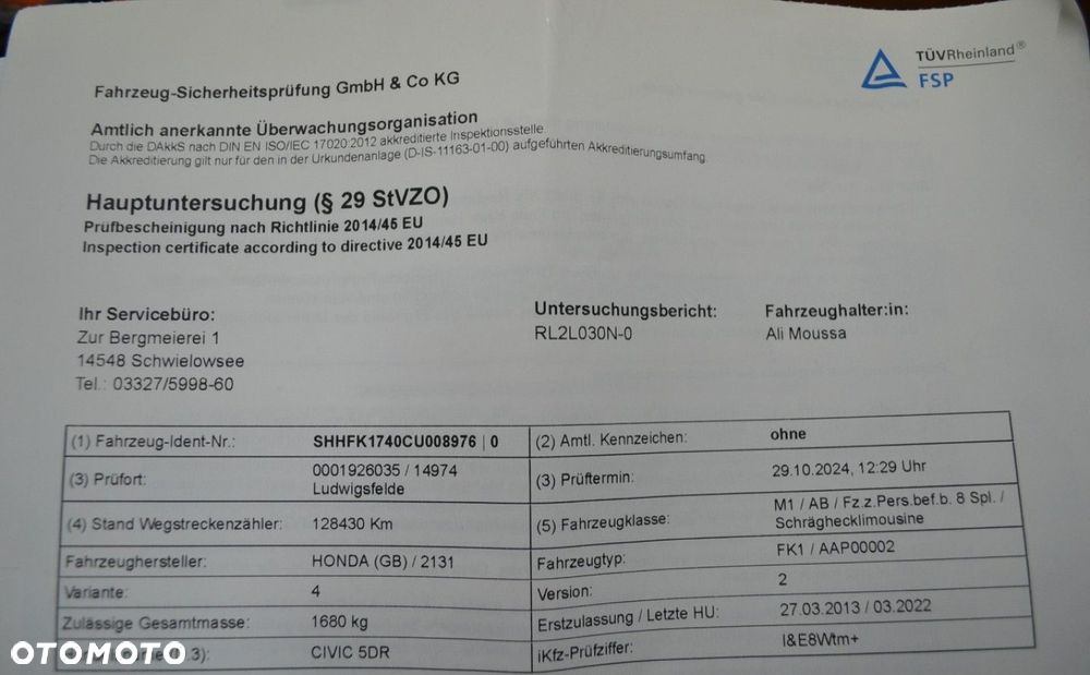 Honda Civic 1.4 i-VTEC Sport - 37