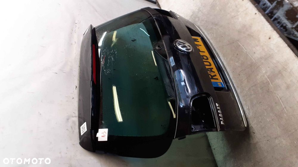 / KLAPA TYŁ TYLNA BAGAŻNIKA VW VOLKSWAGEN PASSAT B6 KOMBI VARIANT LC9Z CZARNY - 4