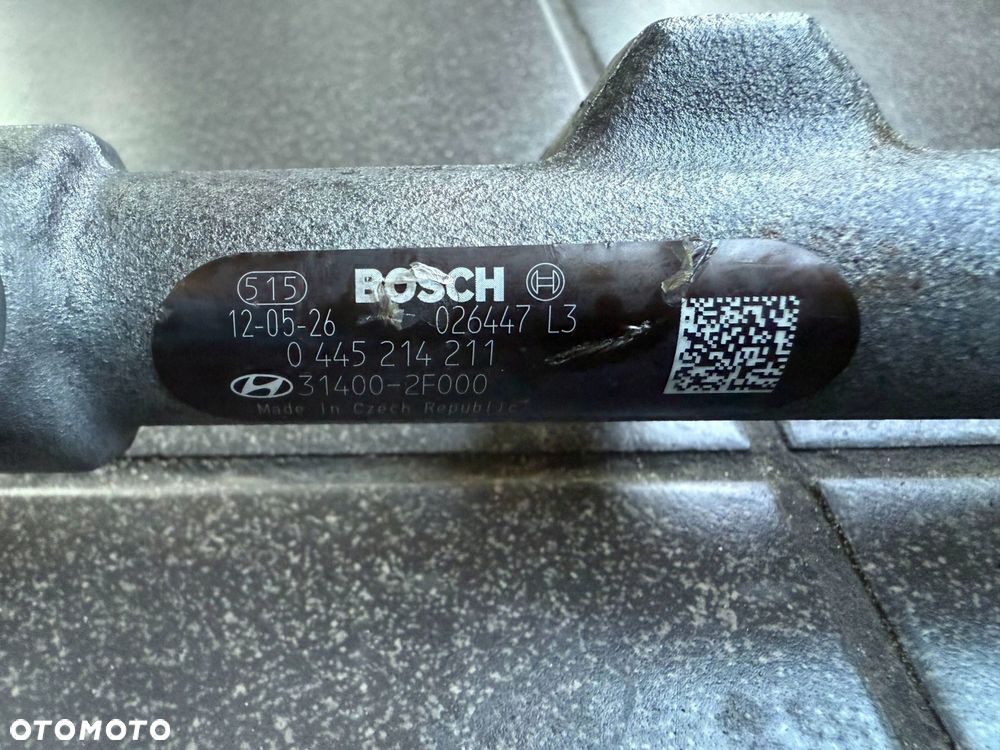 LISTWA WTRYSKOWA 2.0 / 2.2 CRDI HYUNDAI KIA 0445214211 31400-2F000 - 3
