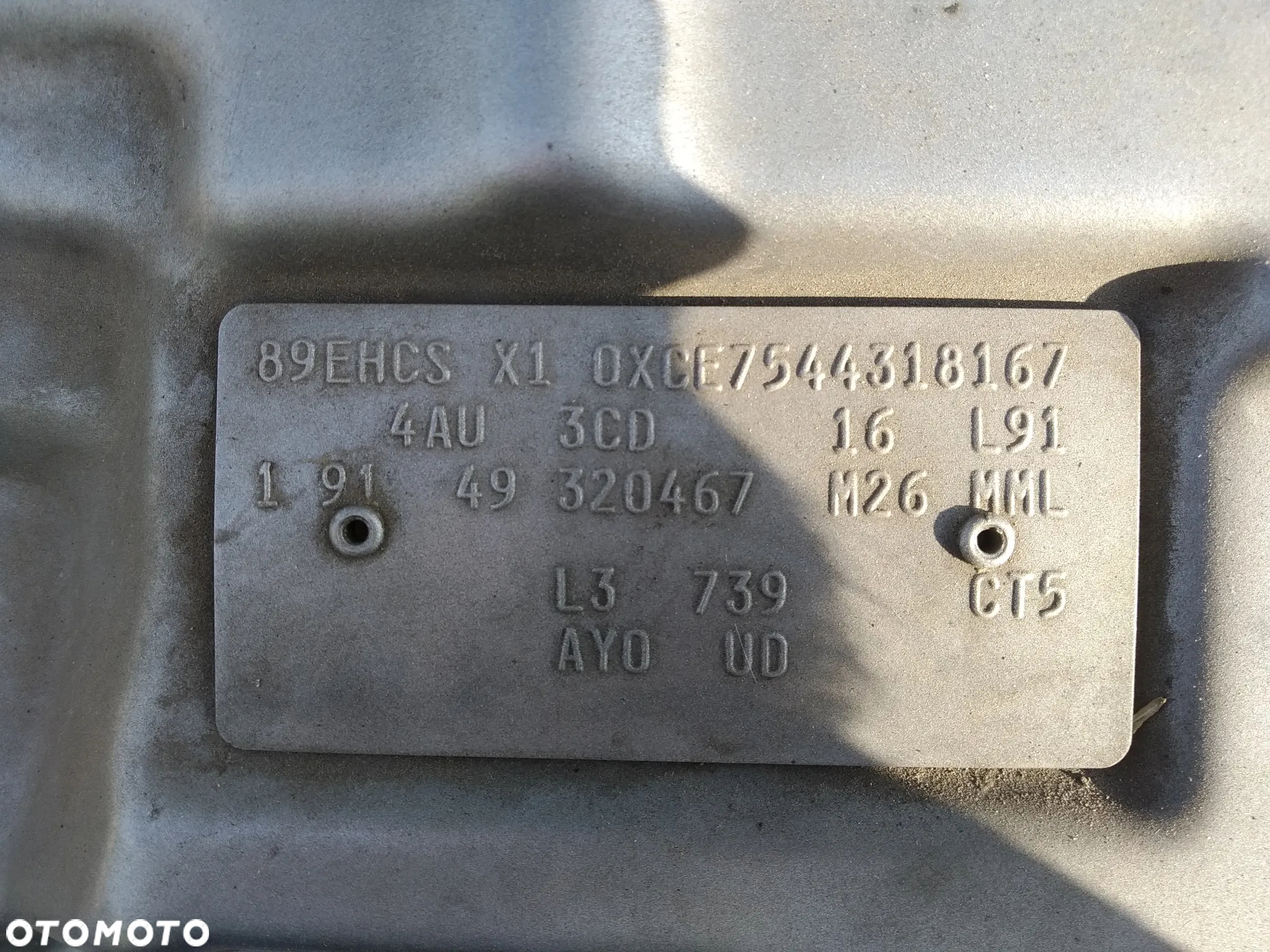 OPEL MERIVA A 03-05 1.6 B ZDERZAK TYL Z163 - 21