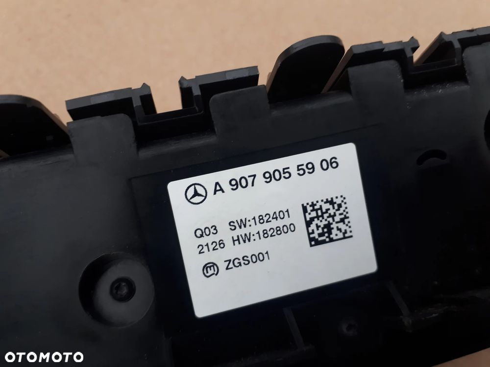 MERCEDES SPRINTER 907 910 PANEL OGRZEWANIA WEBASTO KLIMATRONIK 9079055960 - 2