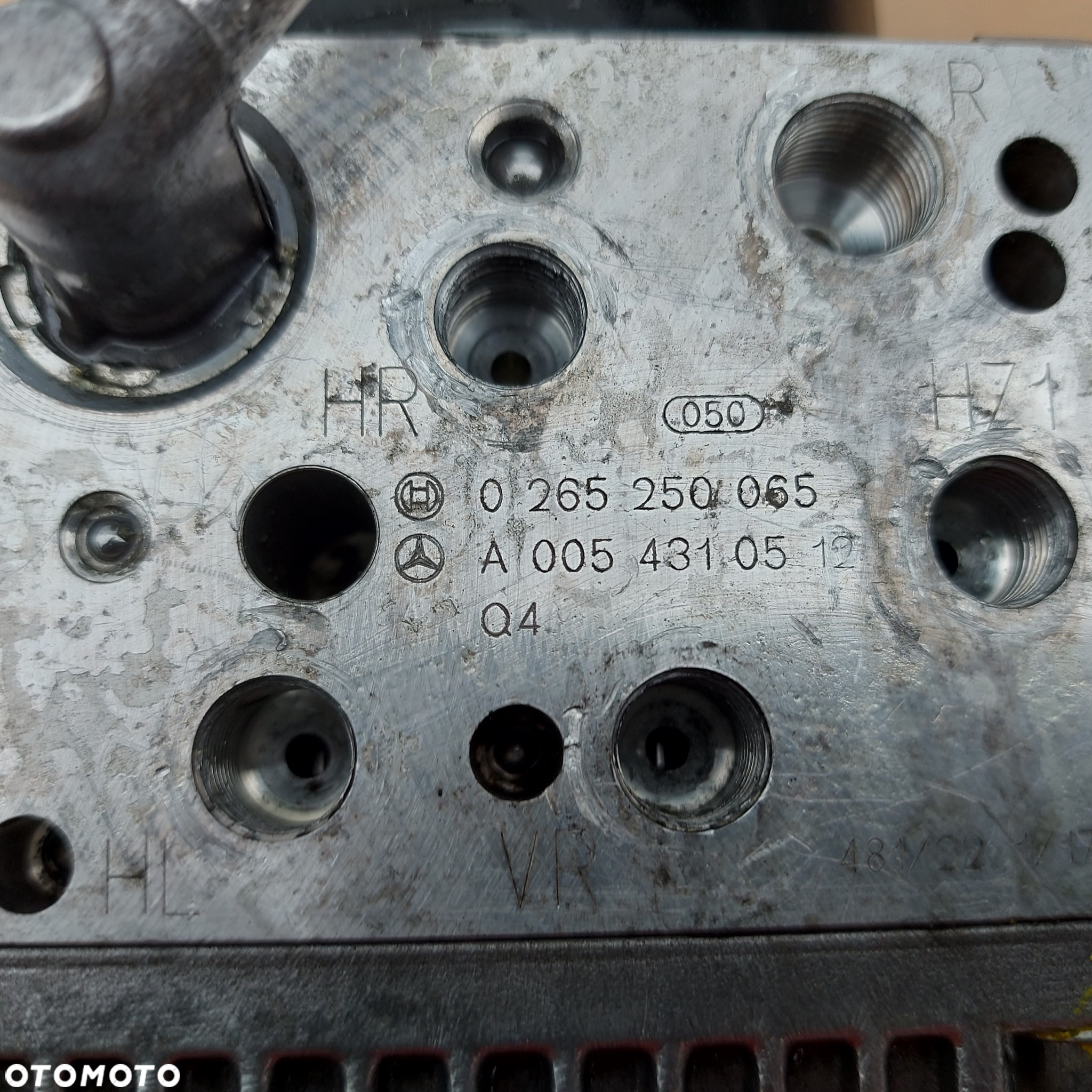 POMPA HAMULCOWA ABS SBC MERCEDES E W211 ORYGINAL DEMONTAZ PO REGENERACJI 0054310512 - 12