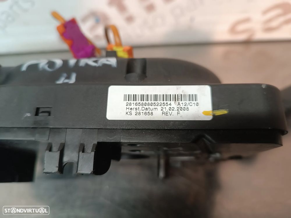 COMUTADOR / MANETES PISCA / LUZES / LIMPA VIDROS / FITA AIRBAG OPEL ASTRA H 13276157 498990969 2737685 - 4