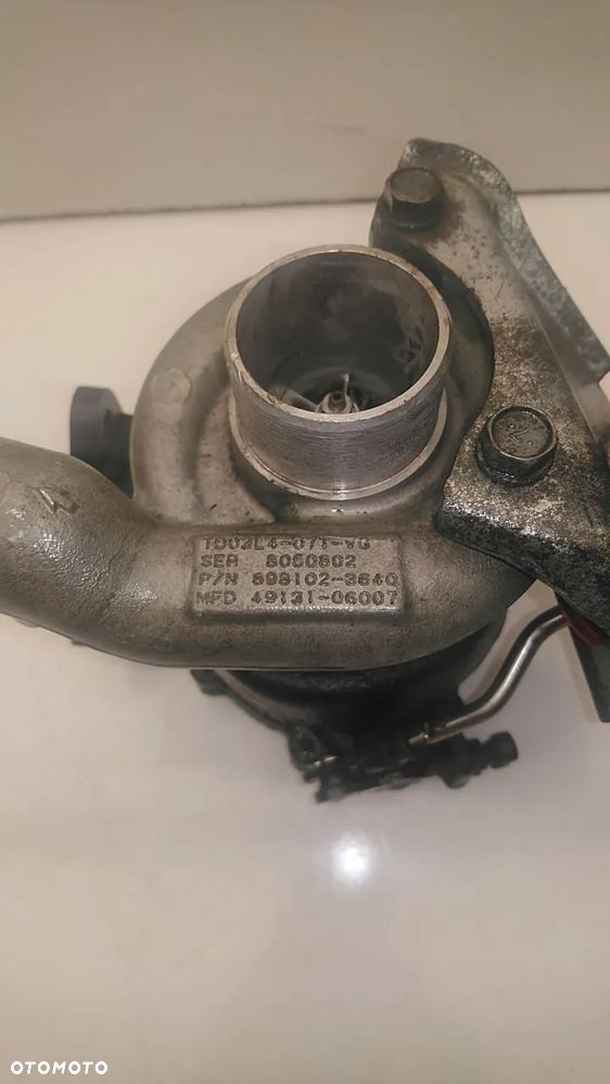 TURBO TURBOSPRĘŻARKA OPEL MERIVA A COMBO C CORSA C ASTRA H III 1.7 CDTI DIEASEL 4510069 / CZERWONA GUMKA - 9