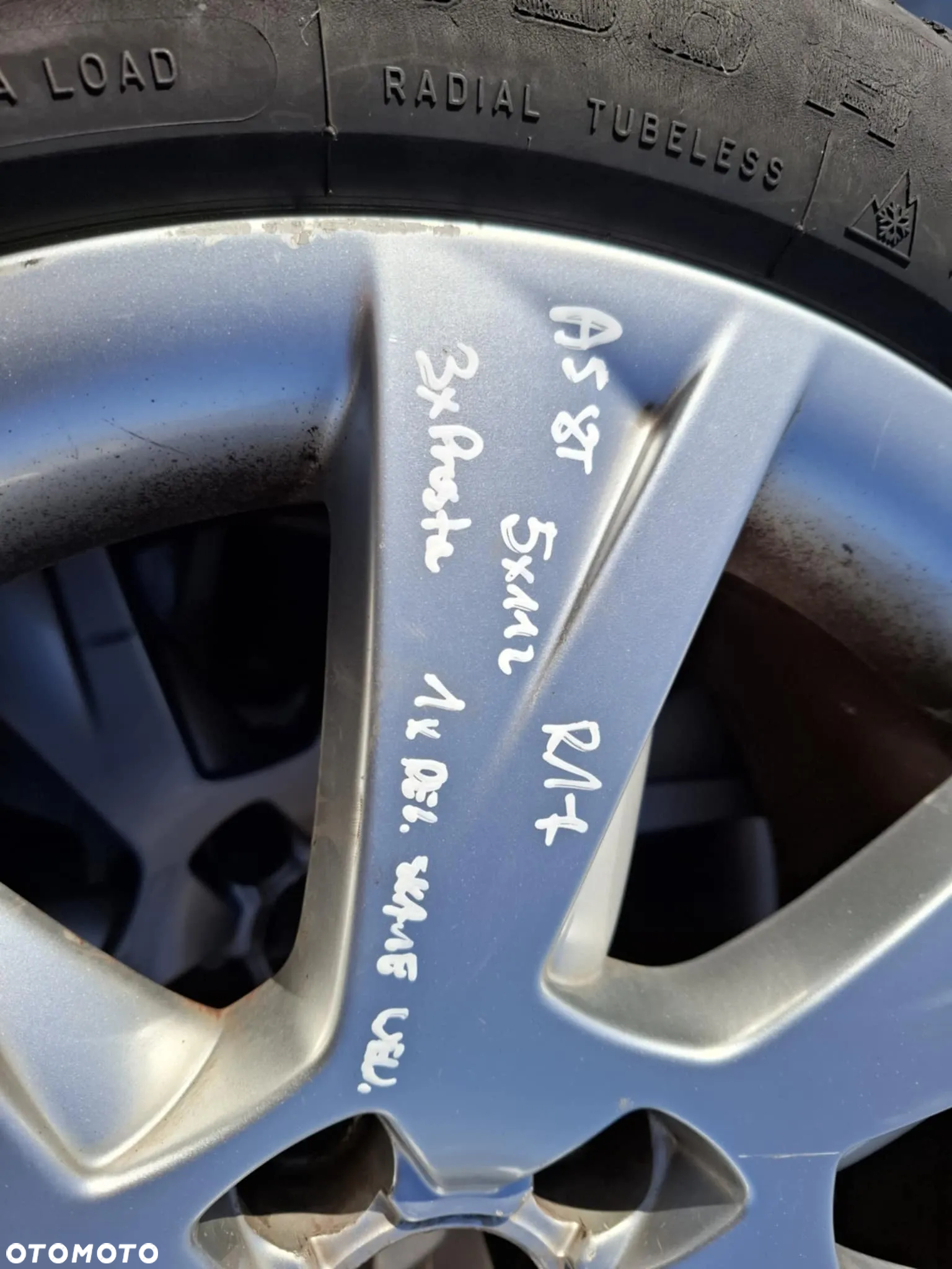 Koła Koło Felgi Felga  Aluminiowe Aluminiowa 8T0601025C R17 5x112 ET28 Audi OE - 6