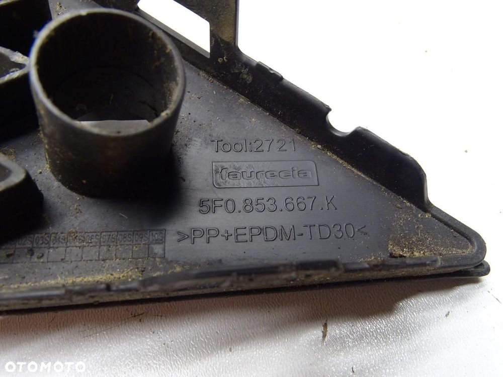 ATRAPA ŚRODKOWA ZDERZAKA PRZÓD PRZEDNIA 5F0853667K SEAT LEON III 5F LIFT - 11