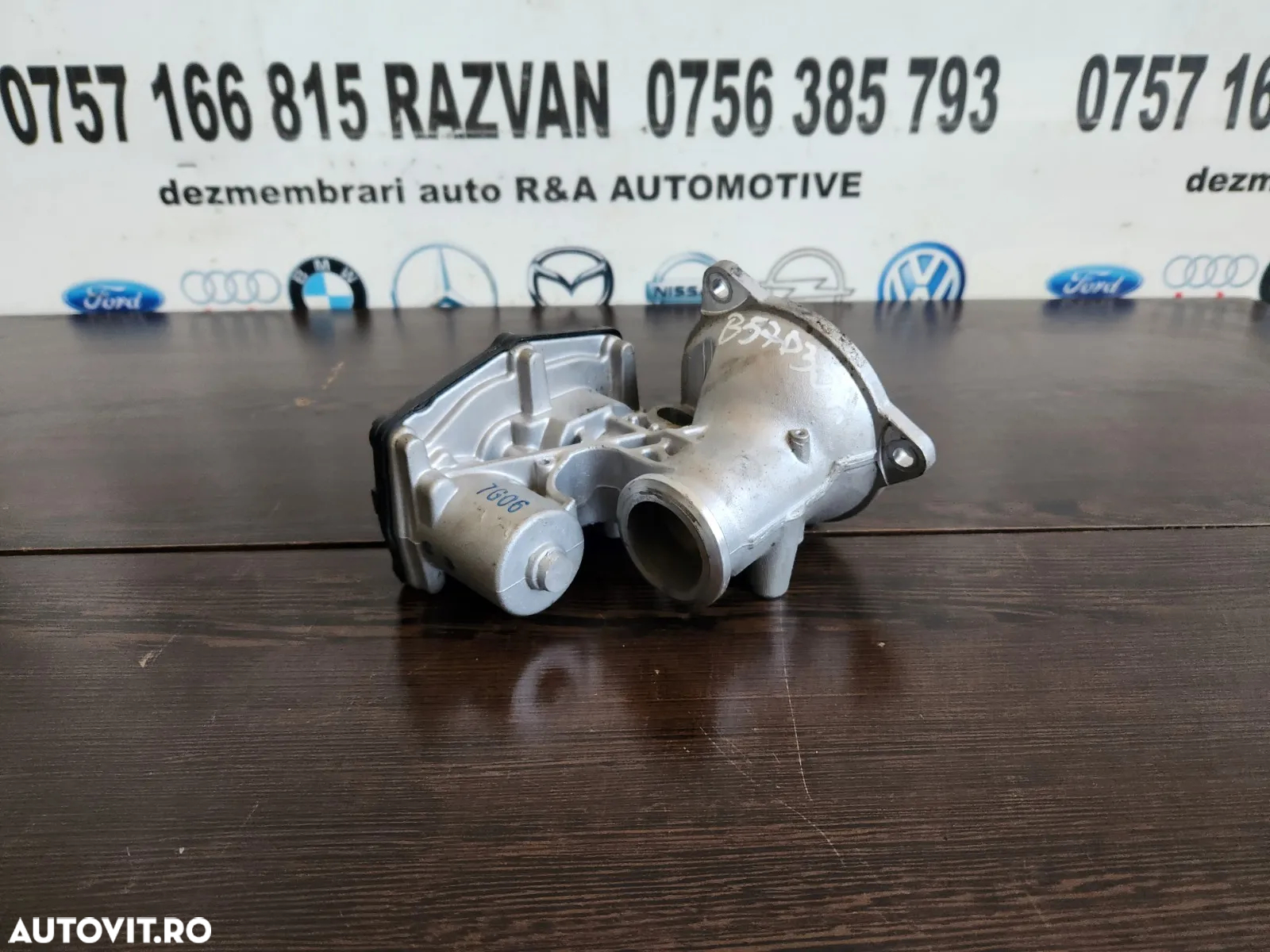 Supapa Valva Egr Bmw 3.0 D Euro 6 B57D30A Noua Sub 1.000 Km Cod  G11 G12 G30 G31 G32 X5 X6 X7 X3 X4 - 5