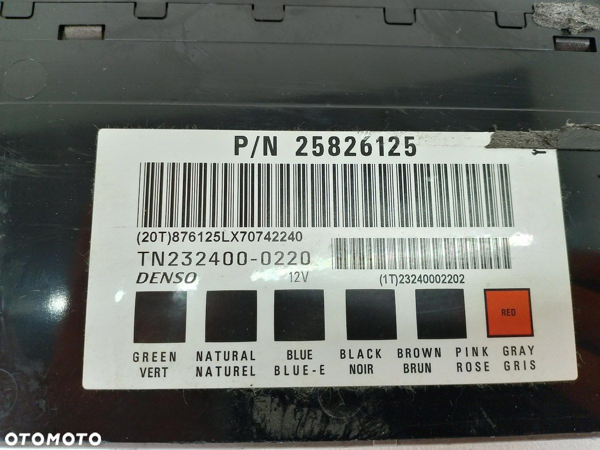 MODUŁ KOMFORTU CHEVROLET CAPTIVA 25826125 2.0 VCDI - 6