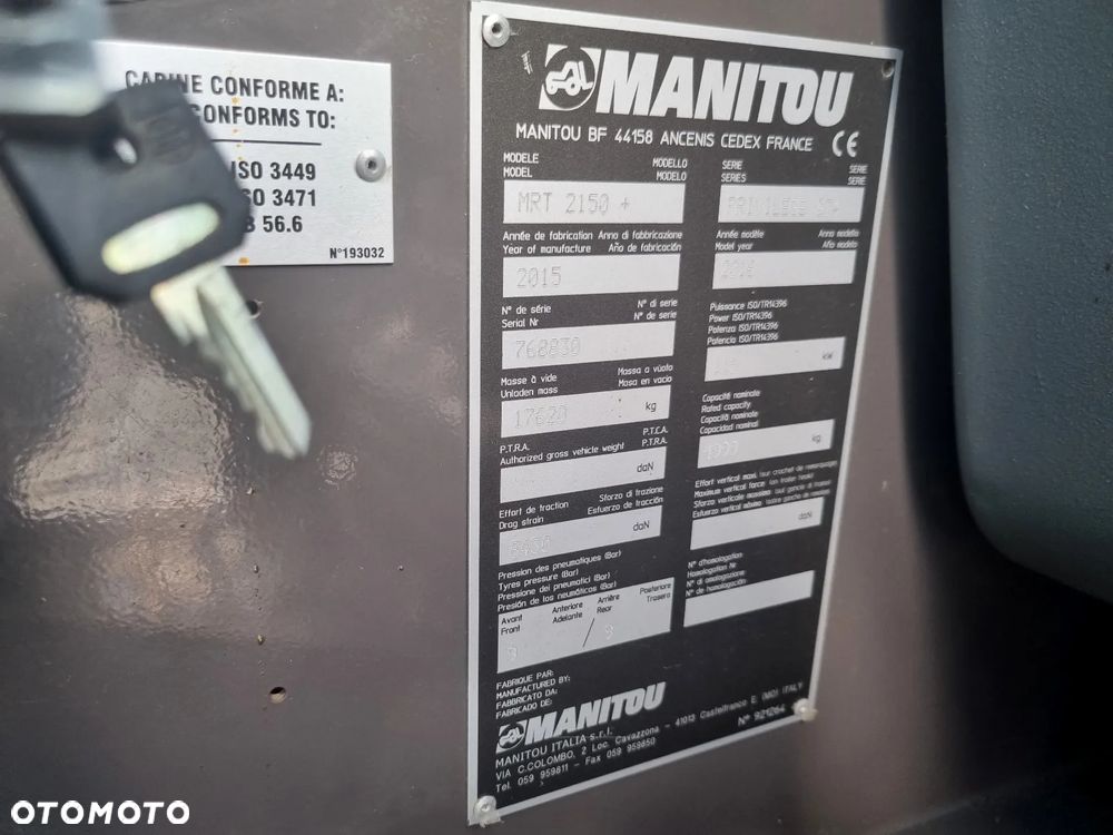 Manitou 2150 Privilige + - 11