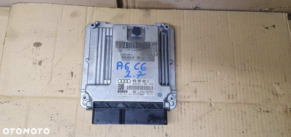 Komputer sterownik silnika Audi A6 C6 2.7 TDI 4F0907401C 4F5910401B - 1