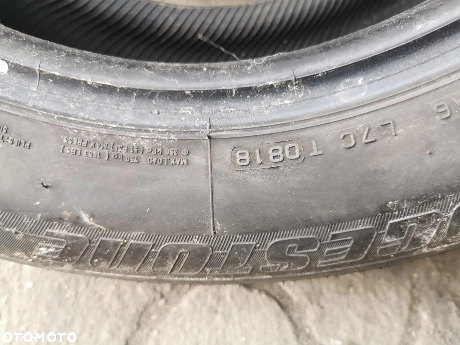 2X PARA OPONY LETNIE BRIGESTONE TURANZA ER300 225/60 R16 - 8