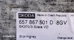 skoda scala 19-25r podsufitka sufit oryg 657867501d 8gv - 3
