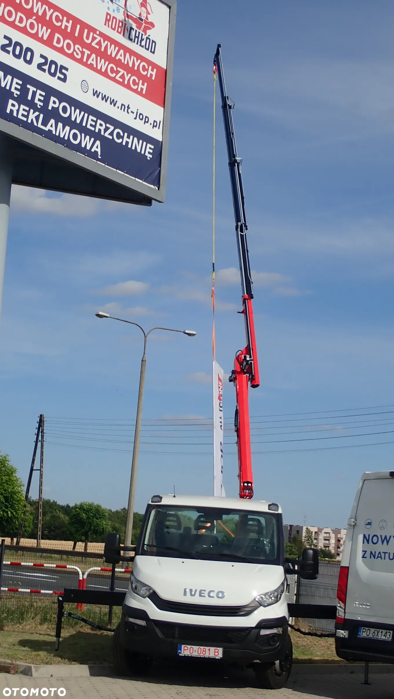 Iveco 35s16 HDS żuraw do okien, szkła, płyt - 16