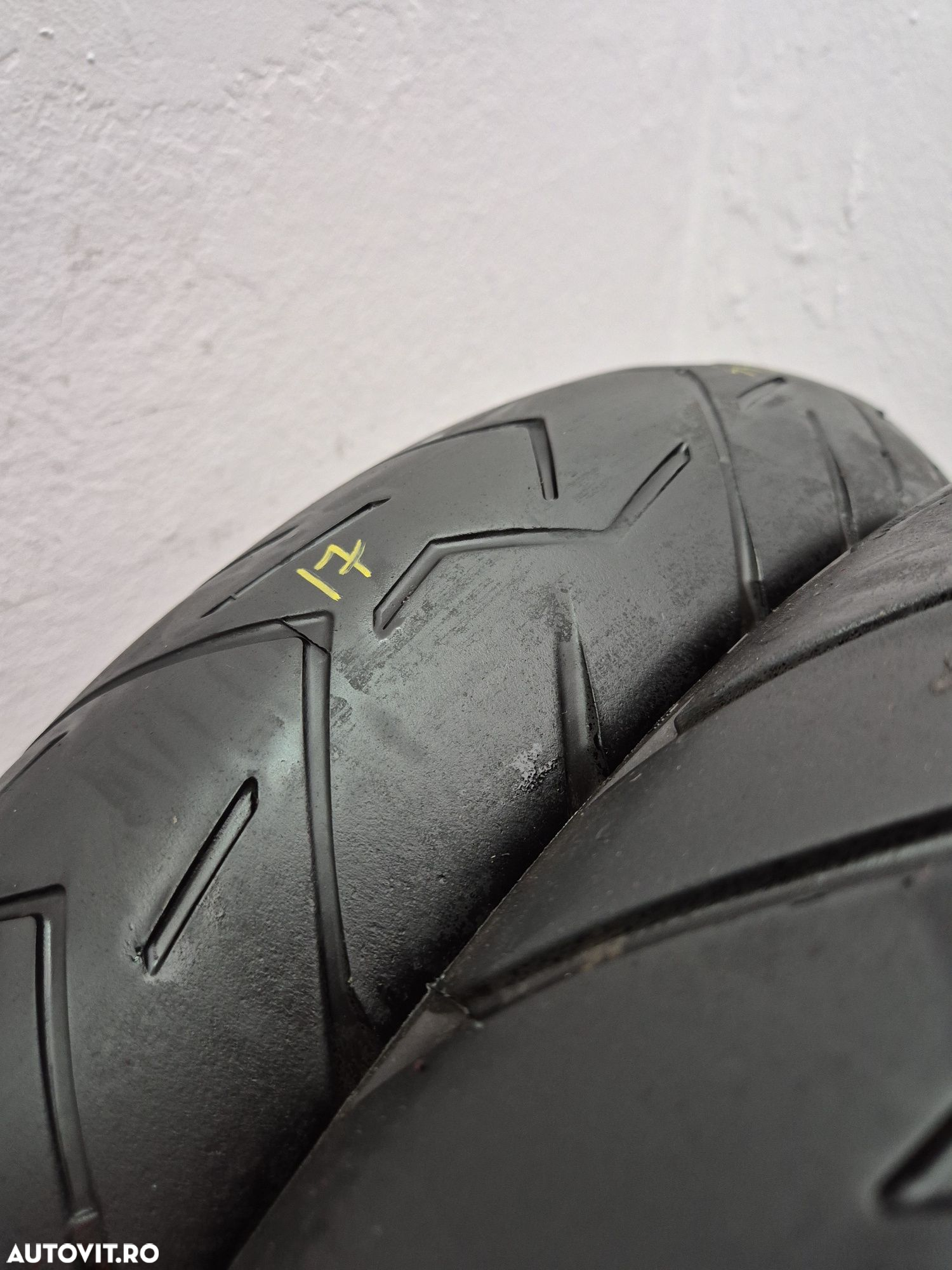 Set anvelope moto 120 70 17 cu 180 55 17 Pirelli scorpion dot 22 23 - 3