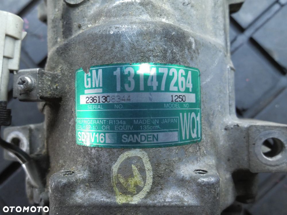 OPEL VECTRA C 2.0 DTI KOMPRESOR KLIMATYZACJI 13147264 - 2