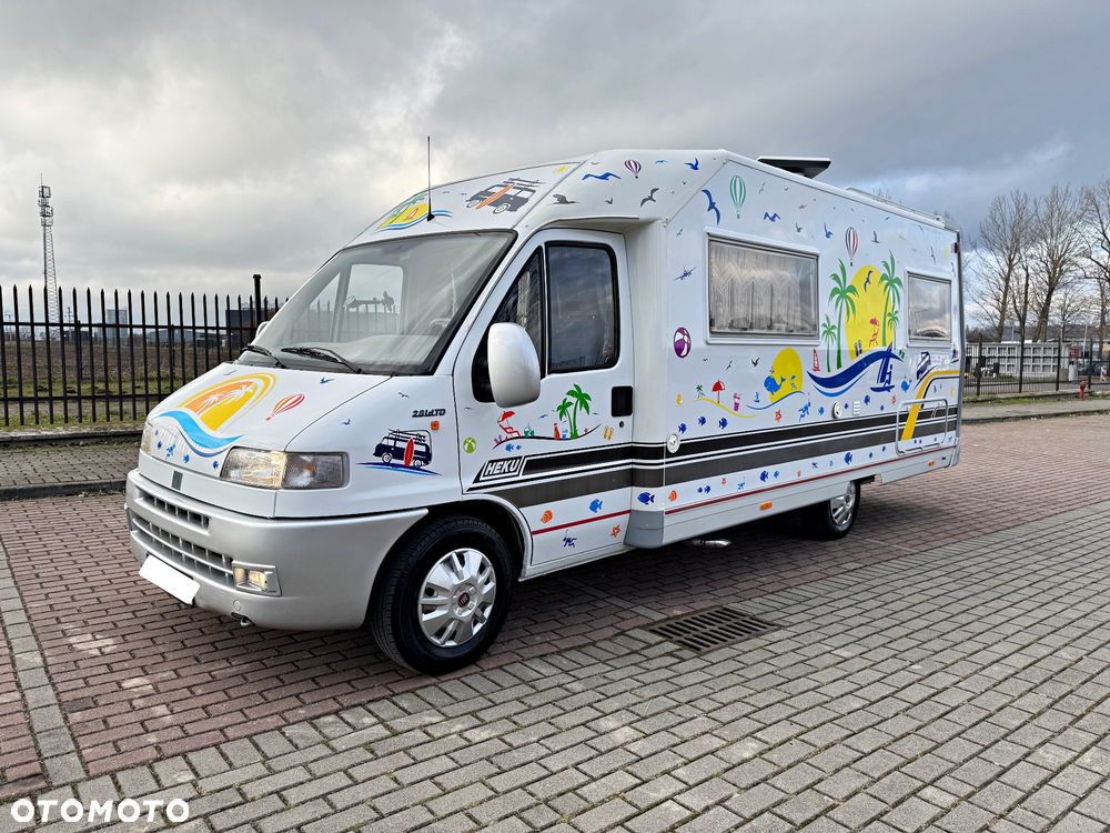 Fiat Ducato Heku kamper półintegra 2,8 - 2