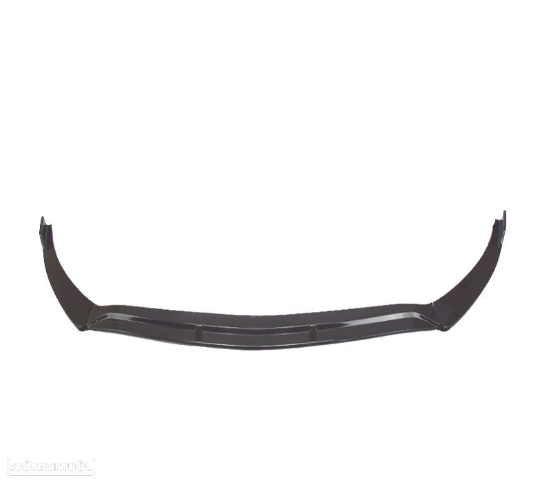 SPOILER LIP FRONTAL MERCEDES CLA W118 19- PRETO BRILHANTE - 3