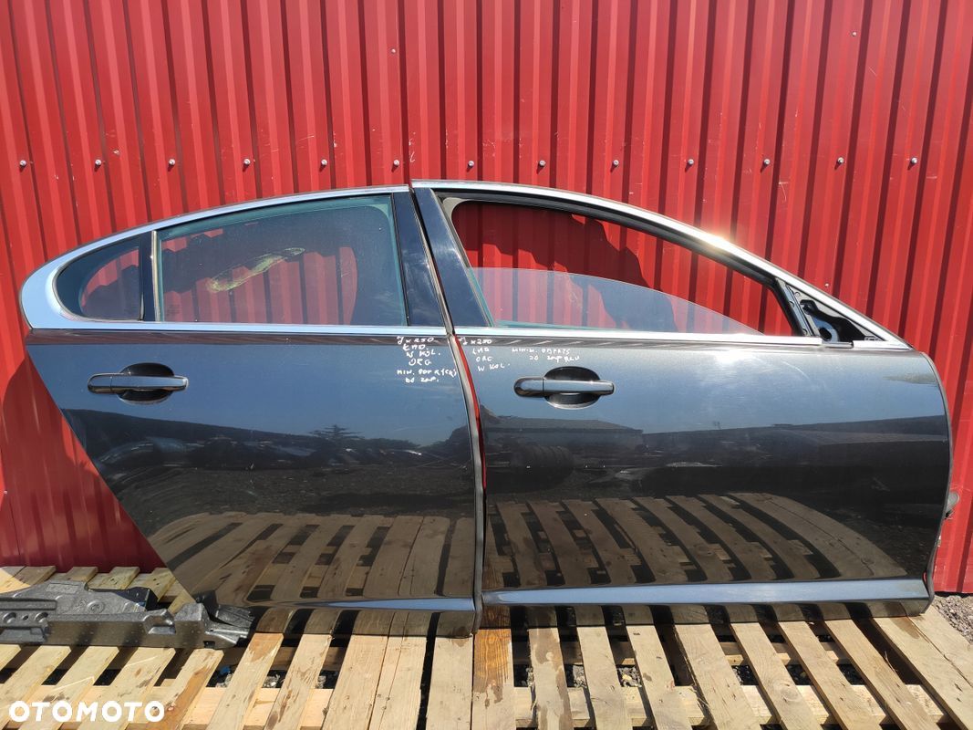 JAGUAR XF X250 DRZWI PRAWY TYŁ PRAWE TYLNE ORYGINAŁ ŁADNE W KOLOR - 1