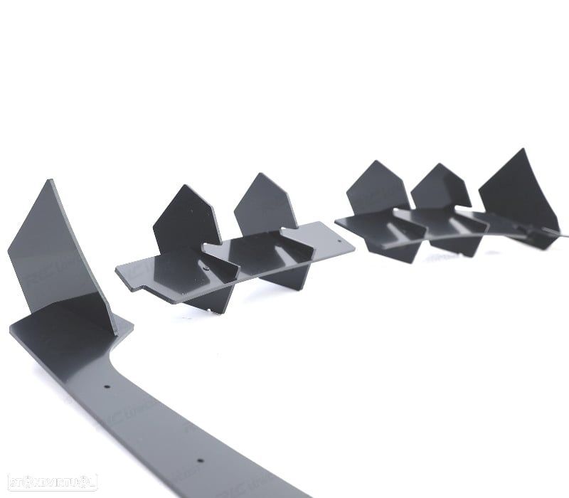 DIFUSOR FORD MUSTANG 15-17 PRETO BRILHANTE - 4