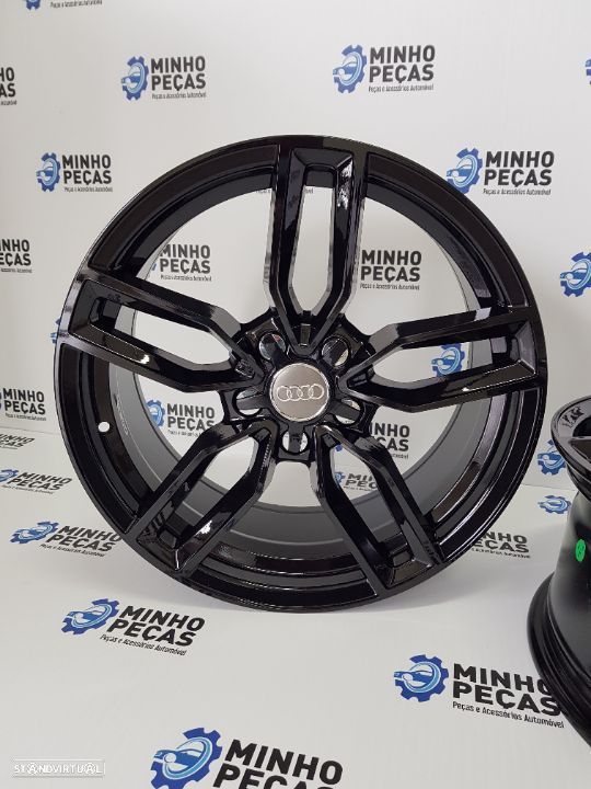 Jantes Audi RS3 em 18 Gloss Black - 6