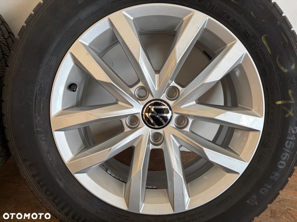 Felgi aluminiowe opony zimowe VW PASSAT B8 215/60 R16 6.5Jx16 ET41 - 8