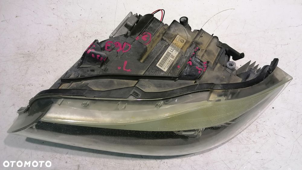 BMW 3 E90 12r LAMPA LEWY PRZÓD PRZEDNIA XENON  7202583 EUROPA - 3
