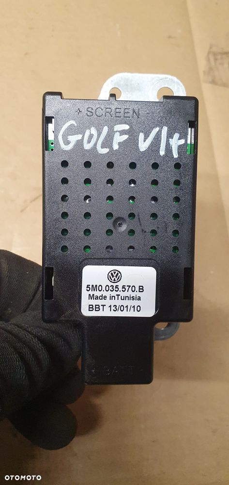 Filtr przeciwzakłóceniowy moduł VW Golf VI 6 Plus 5M0035570B - 6
