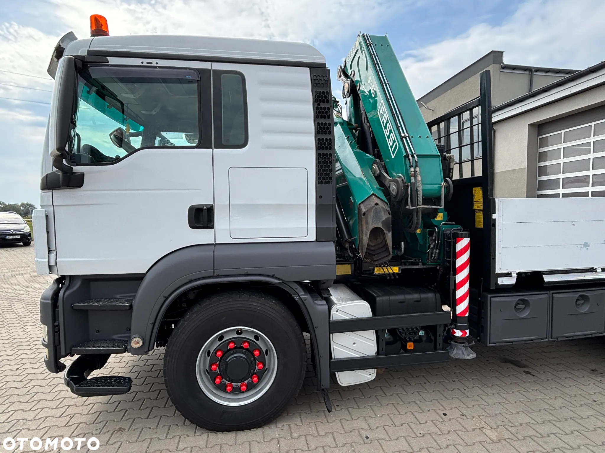 MAN TGS 26.440 6x2/4 HYDRODRIVE FASSI F365A (6x4)  napęd pomocniczy, oś tylna skrętna i podnoszona, 440 KM, HDS FASSI  F365 A.2.25 do kontenerów, budowlany, do energetyki , terenowy, z Niemiec - 10