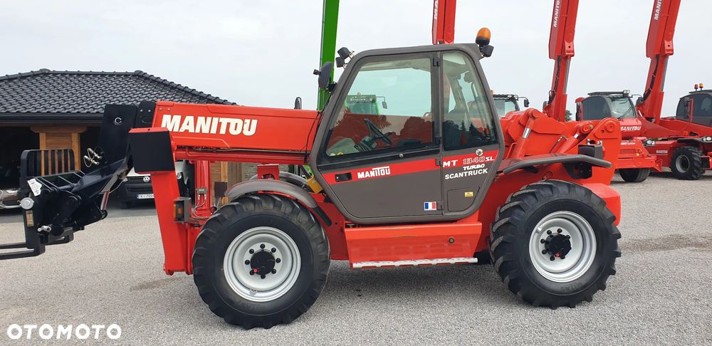 Manitou MT1340sl /KOSZ hydr.rozkładany/pilot/widły/tylko 3196mtg!! - 9