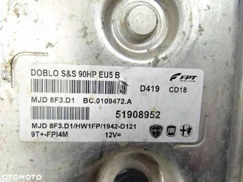 sterownik silnika opel combo d 1.3 cdti doblo - 2