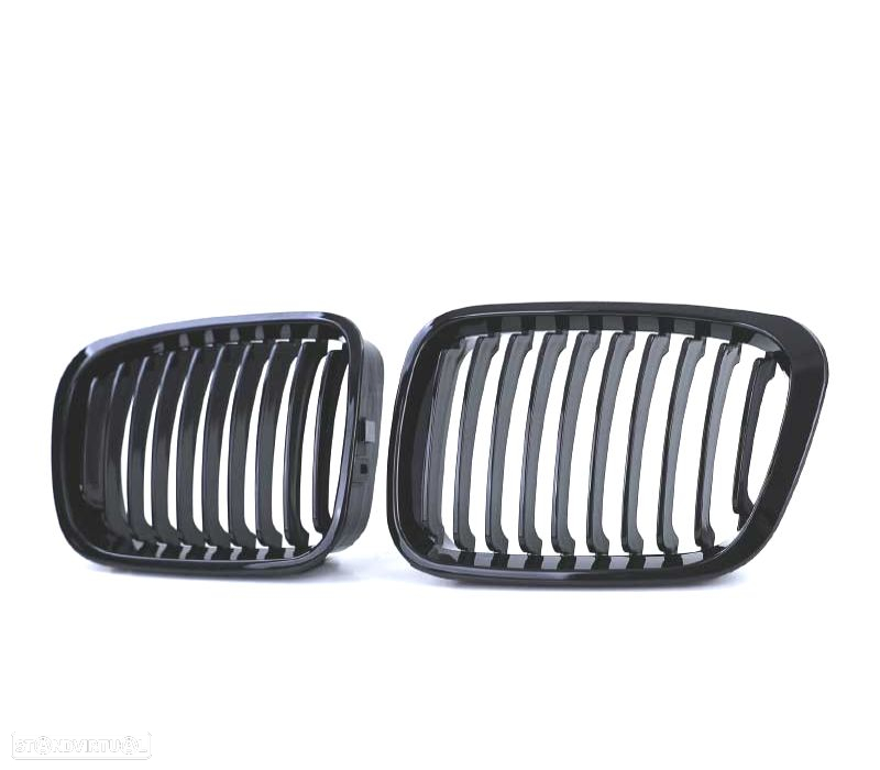 GRELHAS BMW E46 4P 98-01 PRETO BRILHANTE - 4