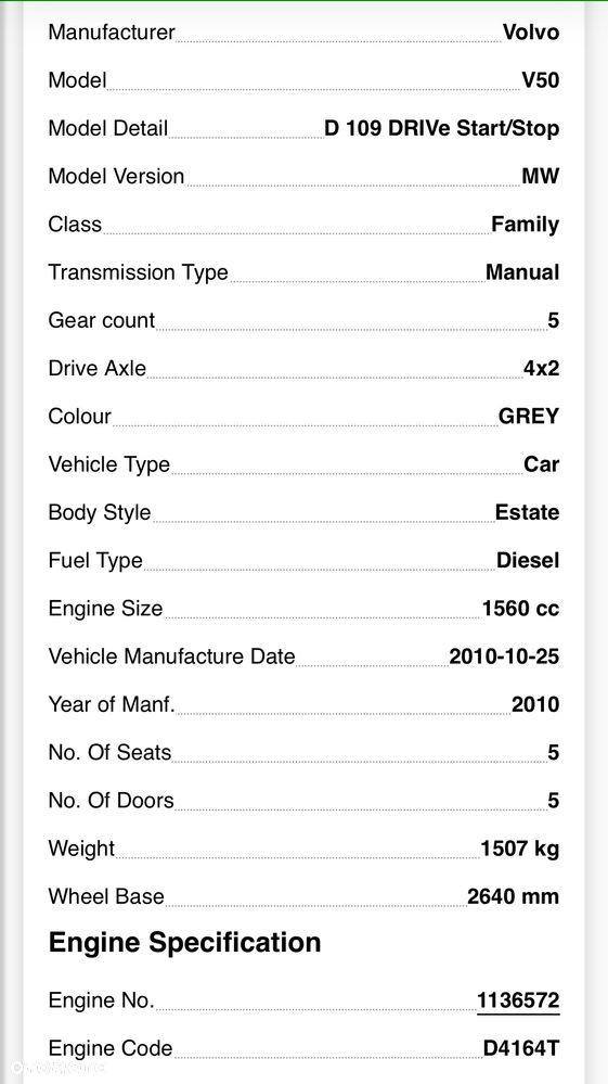 VOLVO FORD C30 S40 V50 1.6D SKRZYNIA START STOP 9N5R-7002-WB - 3