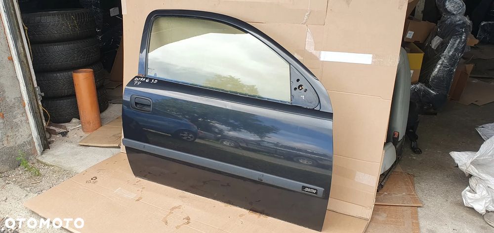Drzwi prawy przód przednie prawe Opel Astra G 3D - 3