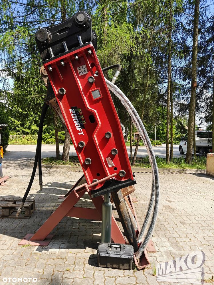 Nowy nieużywany! Młot hydrauliczny Komak KKB2000FT 1700kg do koparki - 9