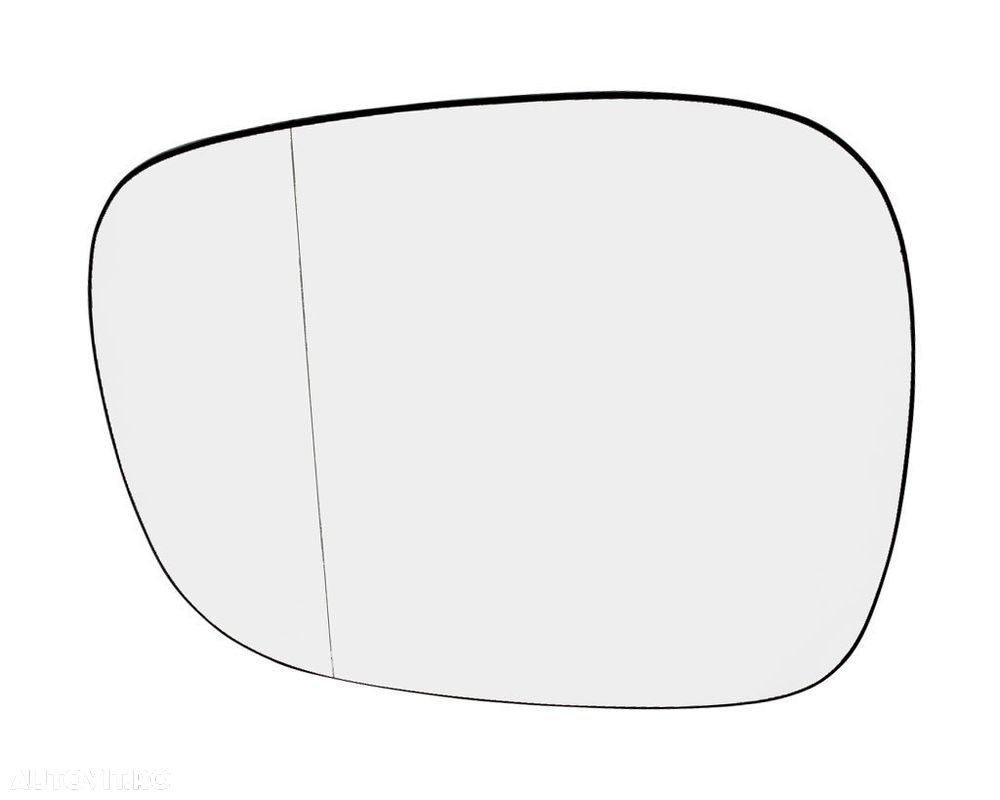 Geam oglinda Bmw X1 (E84) 09.2009-2012, X3 (F25), 11.2010- stanga/dreapta Best Auto Vest Crom Asferica Cu incalzire cu 2pini - 1