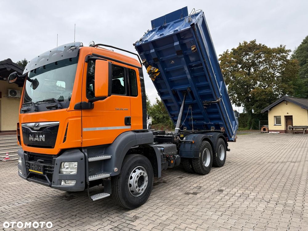 MAN 26.460 TGS wywrotka 3-str., 6x4, MEILLER, BORDMATIC, 232 t.km.! - 7