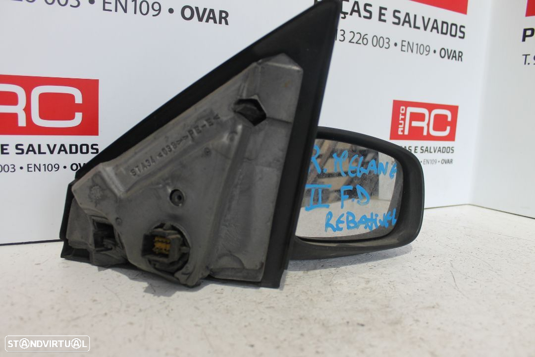 Espelho Retrovisor Direito Renault Megane  II (rebativel) - 2